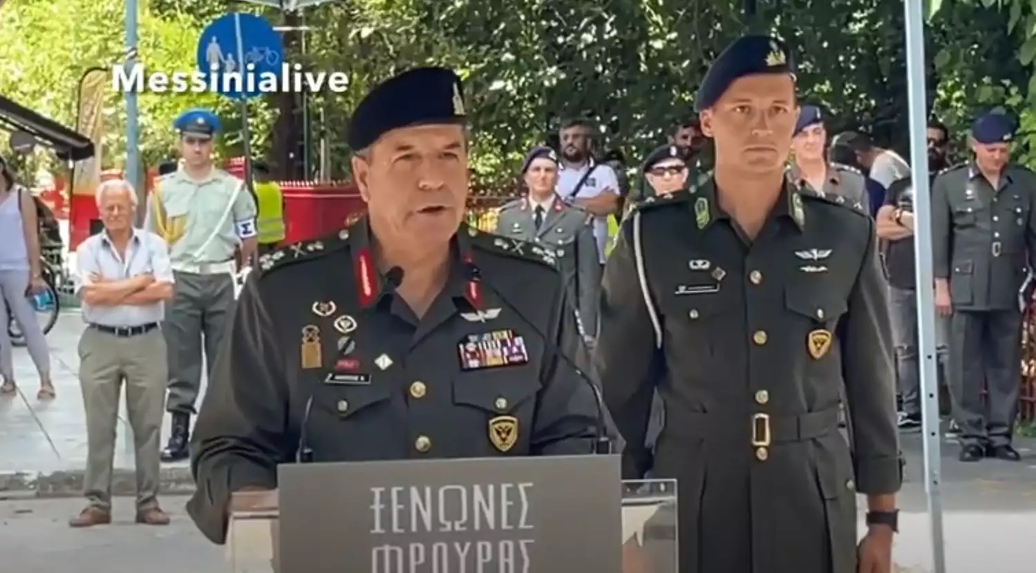 Ο αρχηγός ΓΕΣ στρατηγός Λαλούσης
