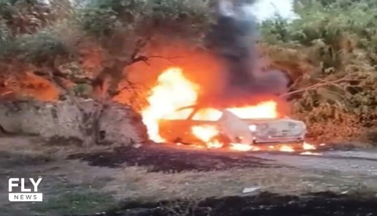 Λακωνία: Κάηκε ολοσχερώς αυτοκίνητο στη Σκάλα