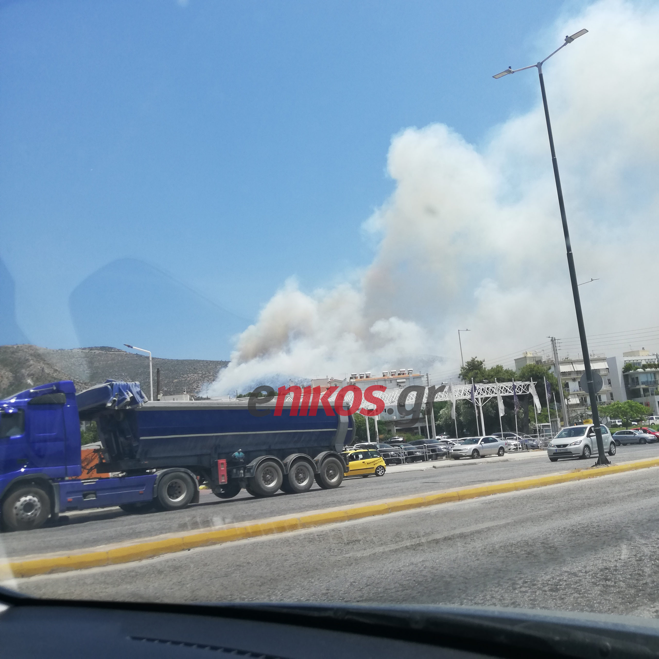 Φωτιά Γλυφάδα