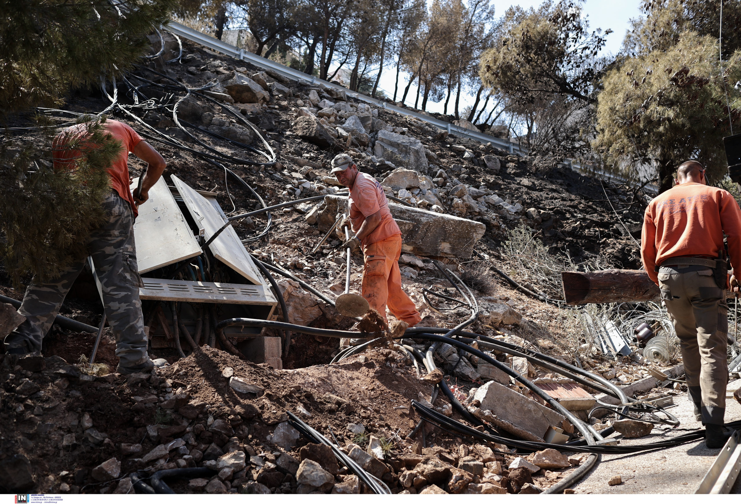 Φωτιά Γλυφάδα Βούλα