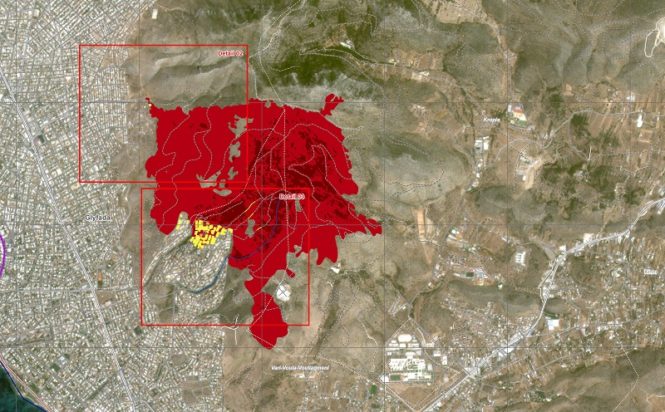 Copernicus - φωτιά Γλυφάδα