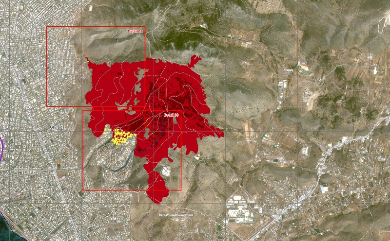Copernicus - φωτιά Γλυφάδα