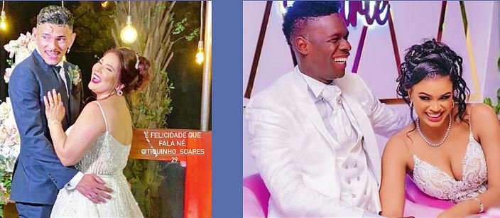 Θρυλικοί… γαμπροί – Τικίνιο Σοάρες και Παπέ Αμπού Σισέ παντρεύτηκαν τις αγαπημένες τους