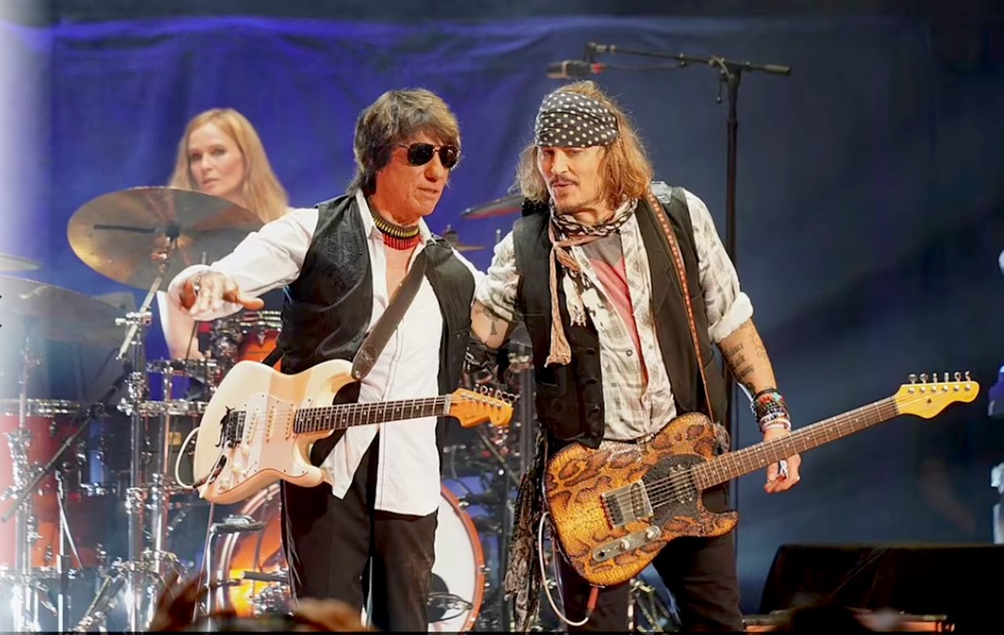 Johnny Depp, Jeff Beck