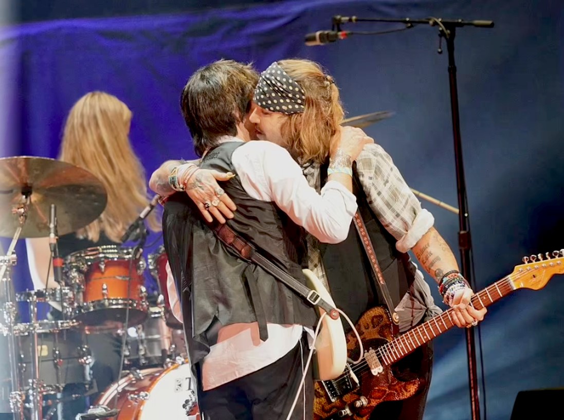 Johnny Depp, Jeff Beck