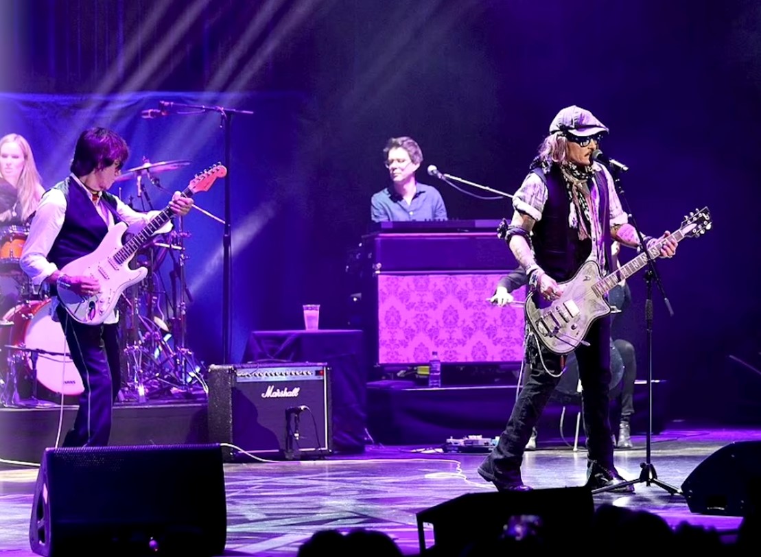 Johnny Depp, Jeff Beck