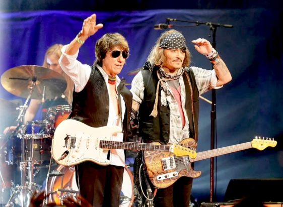 Johnny Depp, Jeff Beck