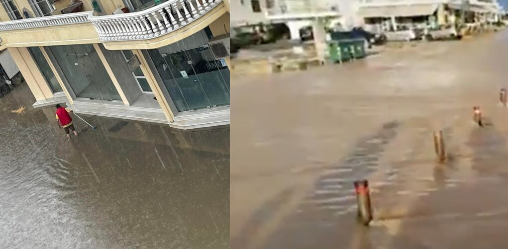 Κακοκαιρία Genesis: Kαταστροφές και προβλήματα – Κατέρρευσε μπαλκόνι στο Παγκράτι – BINTEO