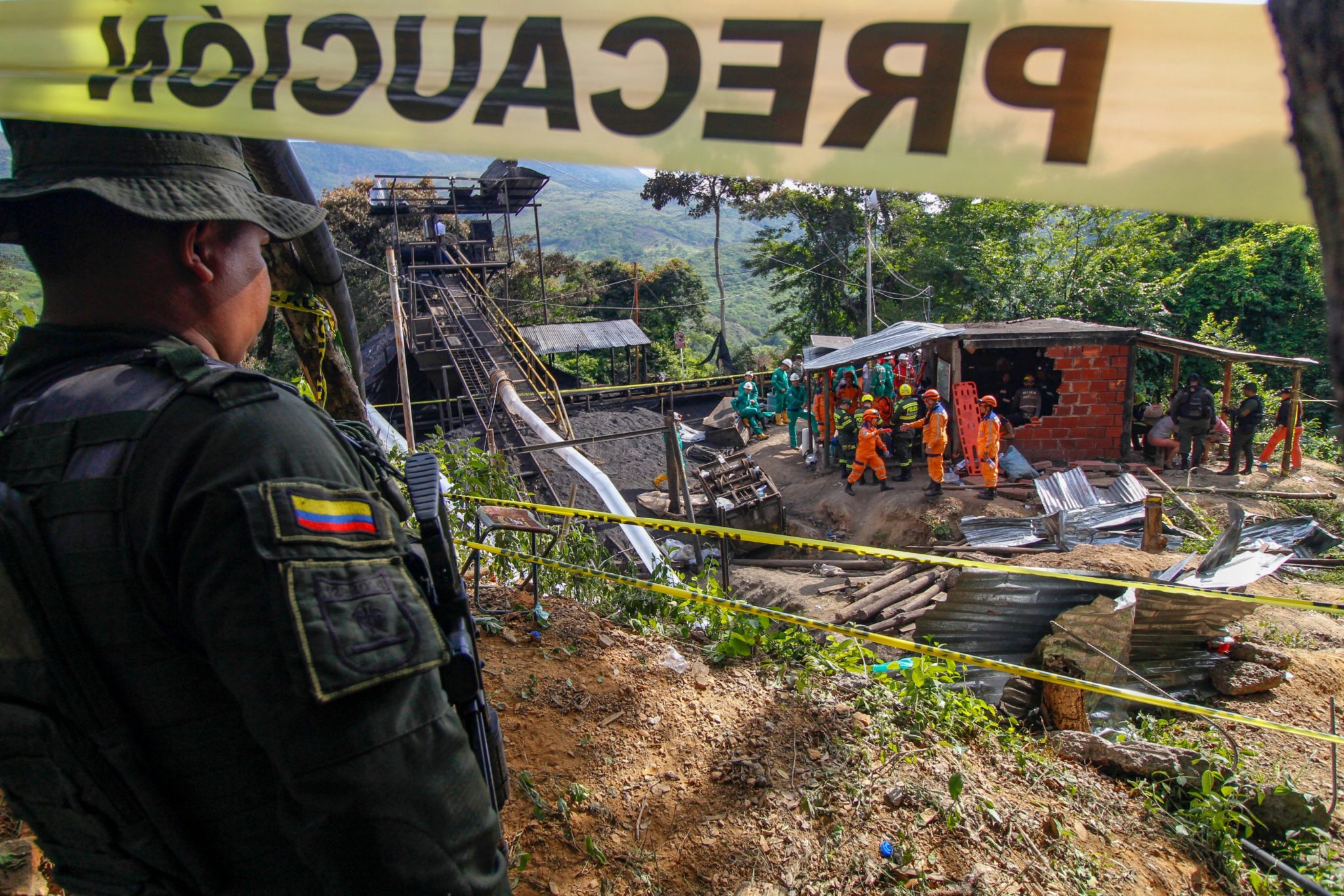 Κολομβία έκρηξη