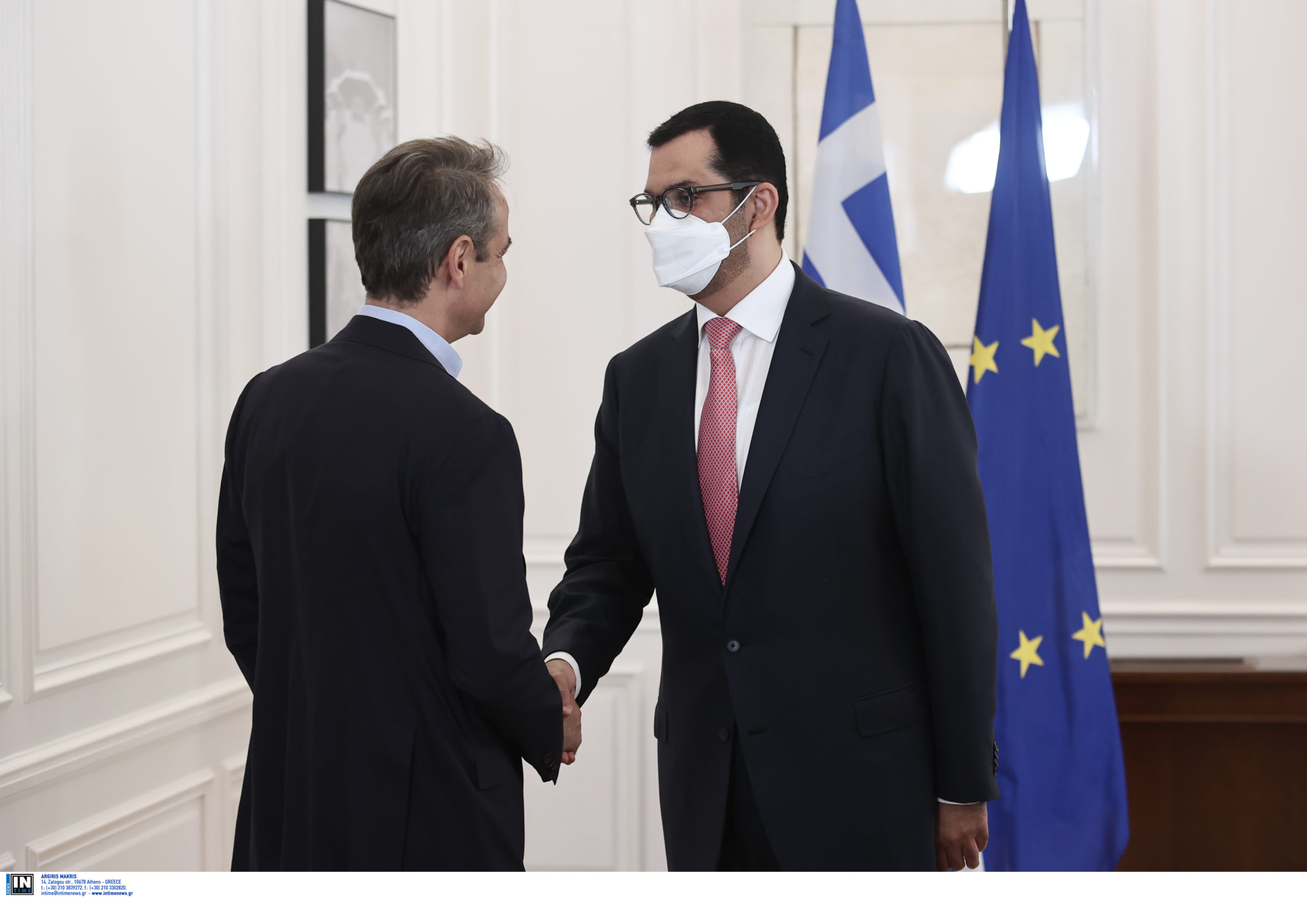 Κυριάκος Μητσοτάκης Dr. Sultan bin Ahmad Sultan Al Jaber