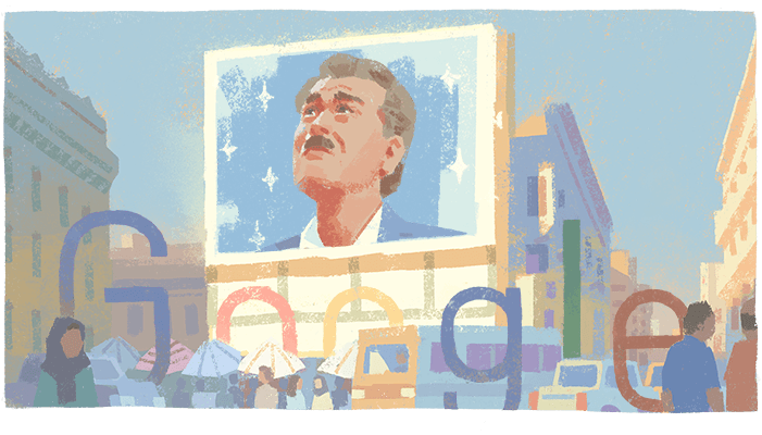 Mahmoud Abdel Aziz: 76 χρόνια από τη γέννηση του – To Google Doodle για τον σπουδαίο Αιγύπτιο ηθοποιό