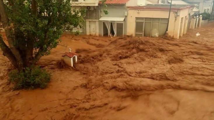 Μάνδρα- πλημμύρα