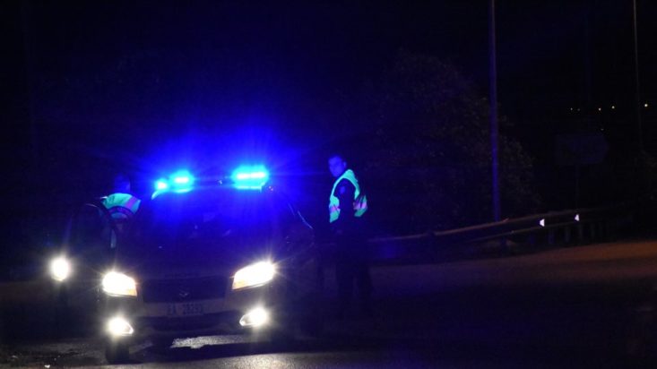 περιπολικό βράδυ