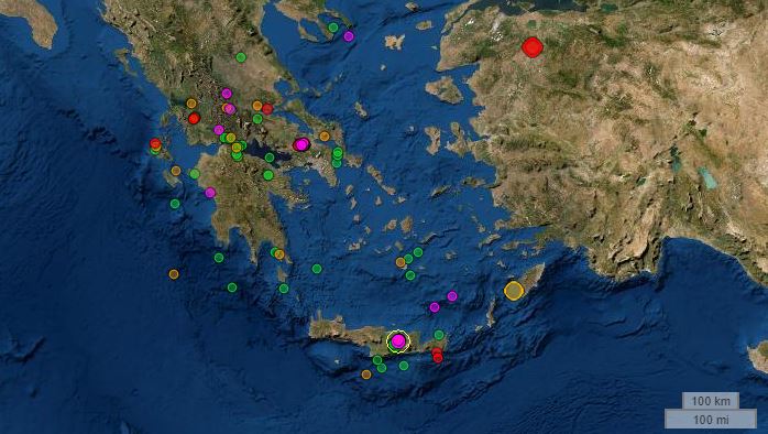 Σεισμός στο Αρκαλοχώρι