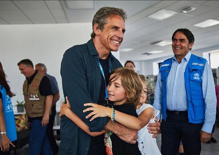 Μπεν Στίλερ: Ο διάσημος ηθοποιός επισκέφθηκε την Πολωνία και την Ουκρανία