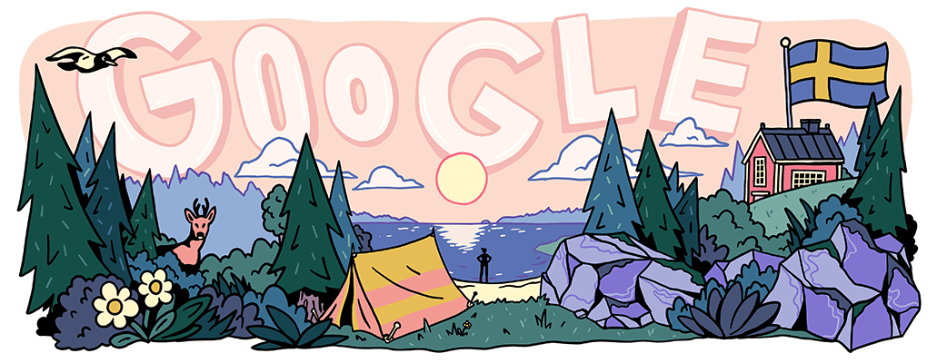 Σουηδία Google Doodle