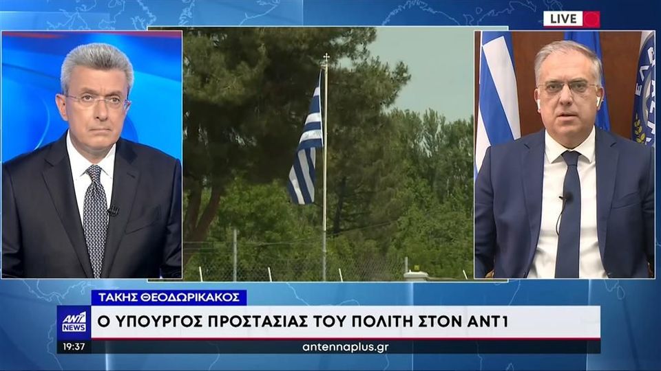 Ο Τάκης Θεοδωρικάκος στον ΑΝΤ1