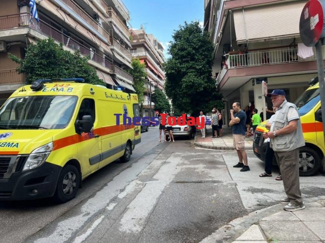 έκρηξη διαμέρισμα Θεσσαλονίκη