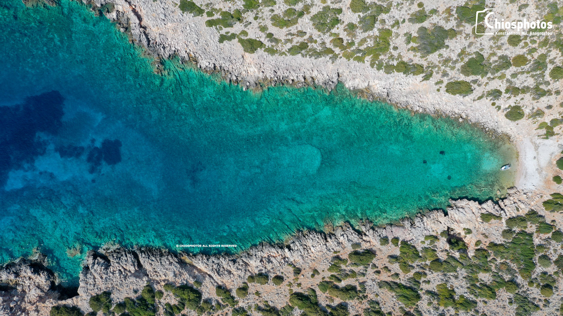 Στενογιάλι - Η άγνωστη παραλία της Νότιας Χίου με τα γαλαζοπράσινα νερά