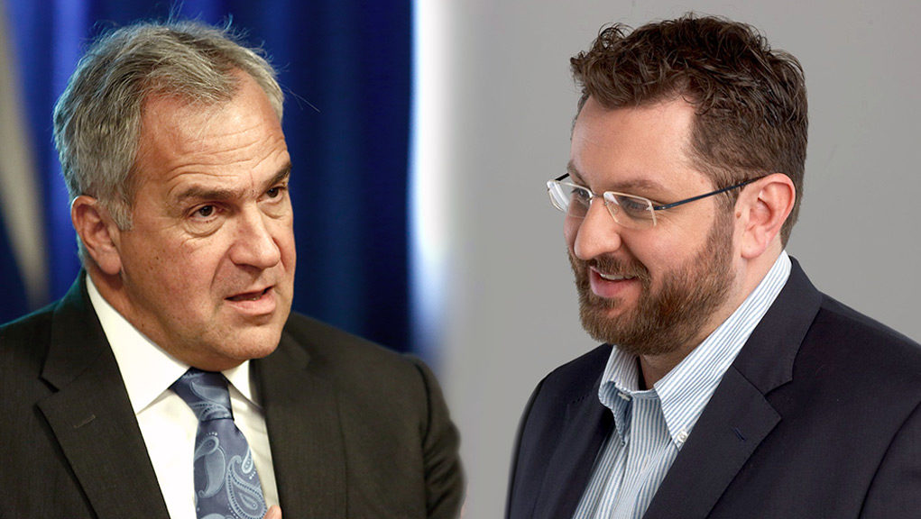 Μάκης Βορίδης - Κώστας Ζαχαριάδης