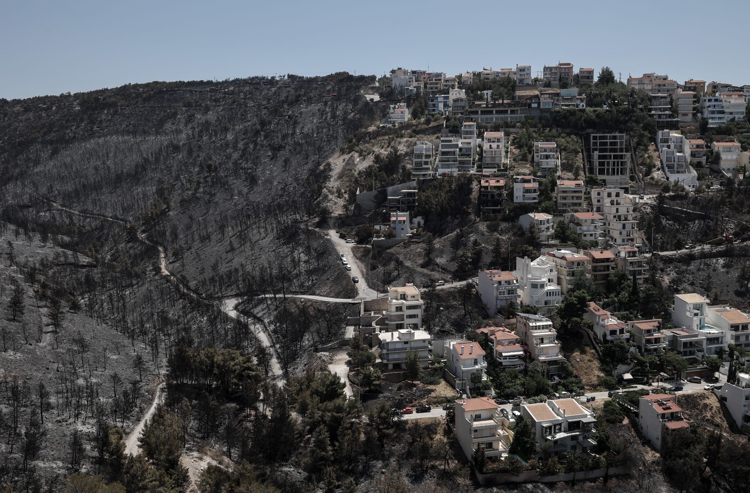 Φωτιά Γλυφάδα – Βούλα: Η καταστροφή από ψηλά – ΒΙΝΤΕΟ