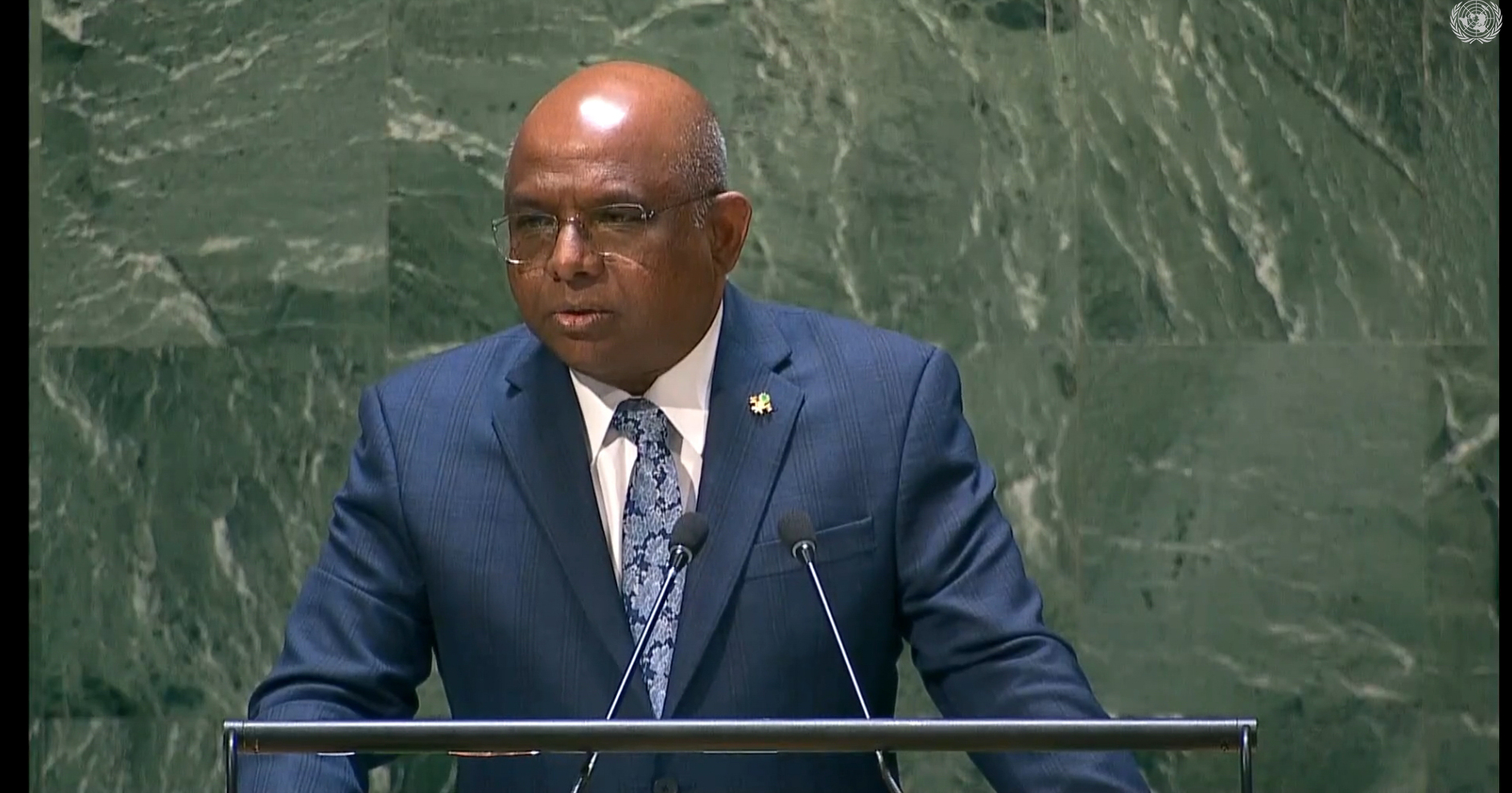 Ο Πρόεδρος της Γενικής Συνέλευσης του ΟΗΕ Abdulla Shadid