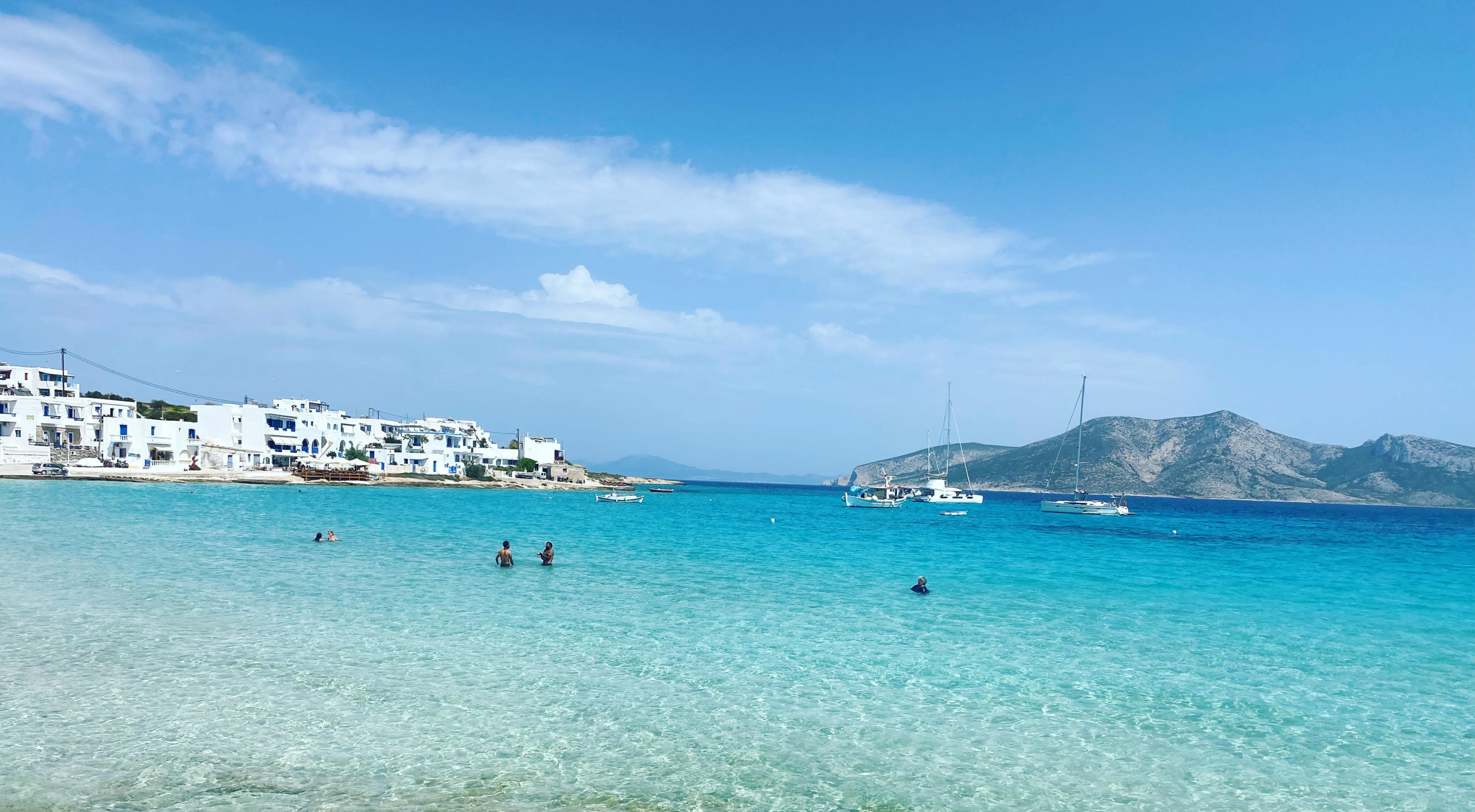 Κρυστάλλινα νερά στο Άνω Κουφονήσι