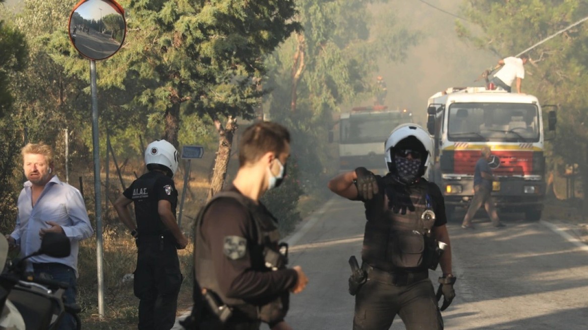 Φωτιά στην Πεντέλη