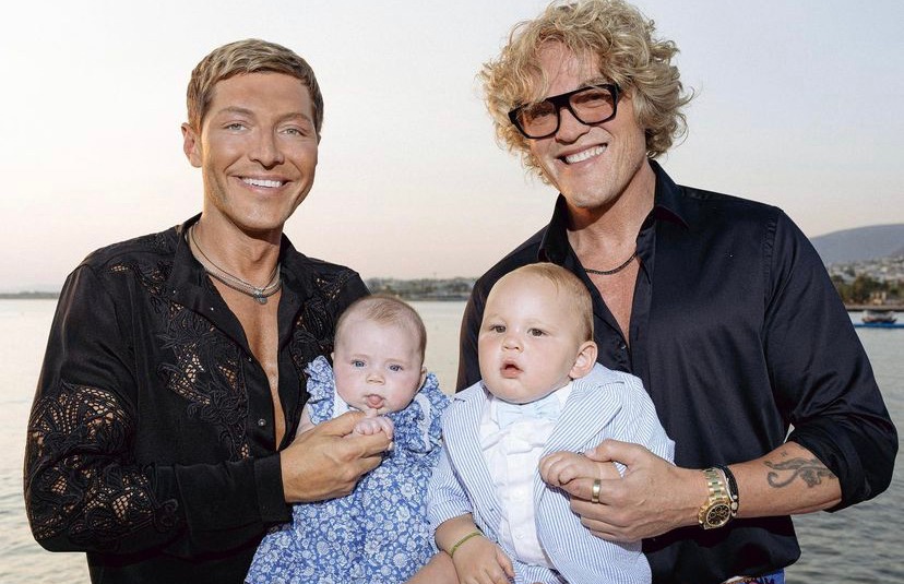 Άννα Βίσση: «Έλαμψε» στο πάρτι για την βάπτιση των παιδιών του Ευάγγελου Μπούση και του Πίτερ Ντούντας