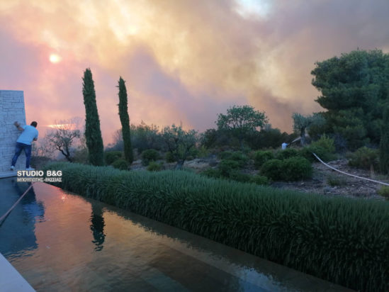 φωτιά Αργολίδα