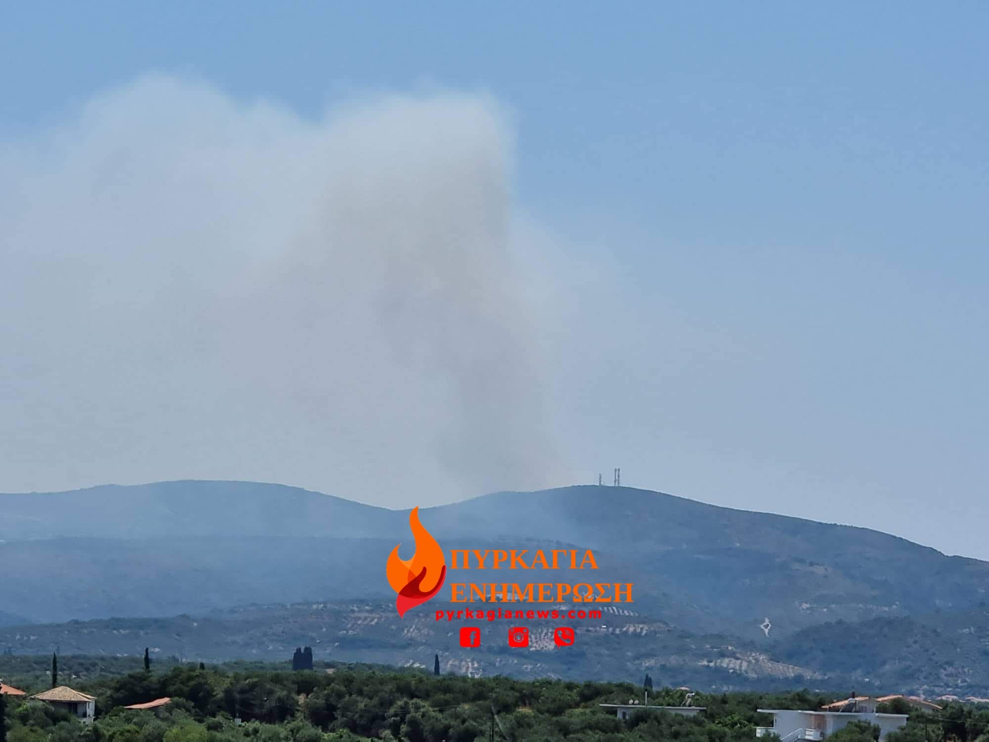 φωτιά Μεσσηνία