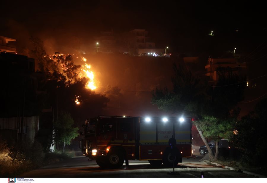 φωτιά Πεντέλη Ντράφι