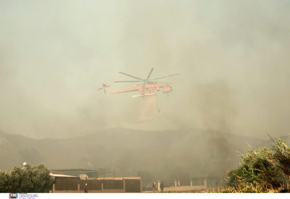 φωτιά στην Πεντέλη