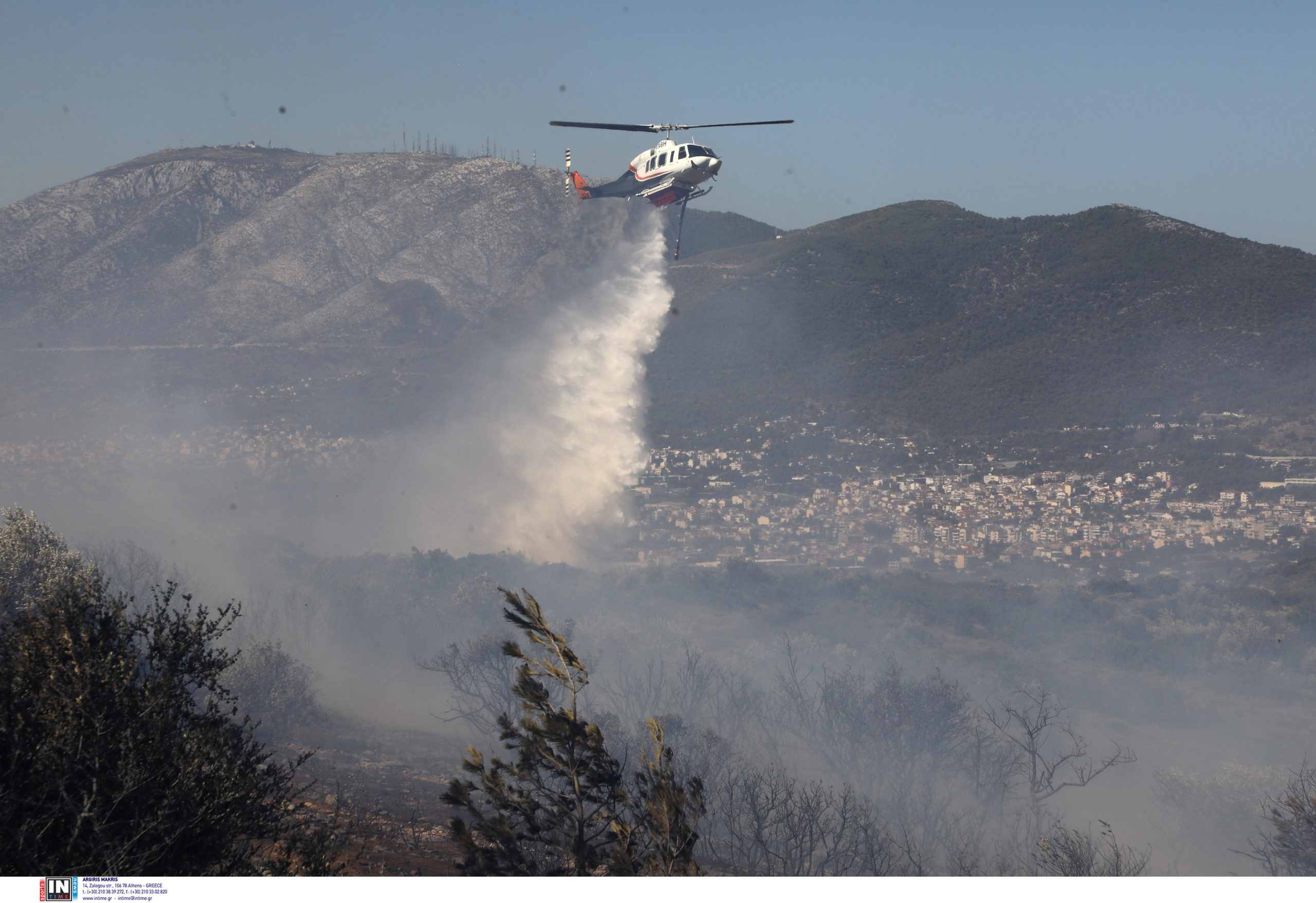 ΚΚΕ για φωτιά στην Πεντέλη: Η κυβέρνηση να πάρει άμεσα όλα τα αναγκαία μέτρα προκειμένου να αποφευχθούν τα χειρότερα
