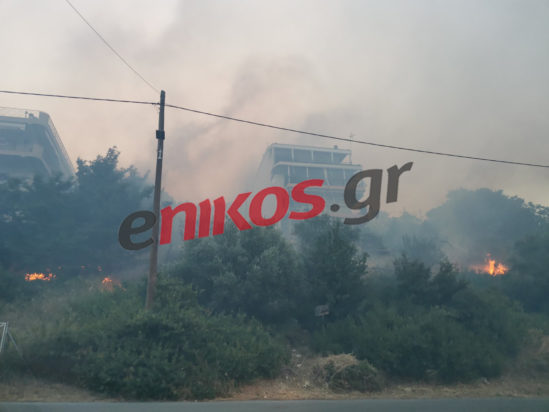 φωτιά στην Ανθούσα