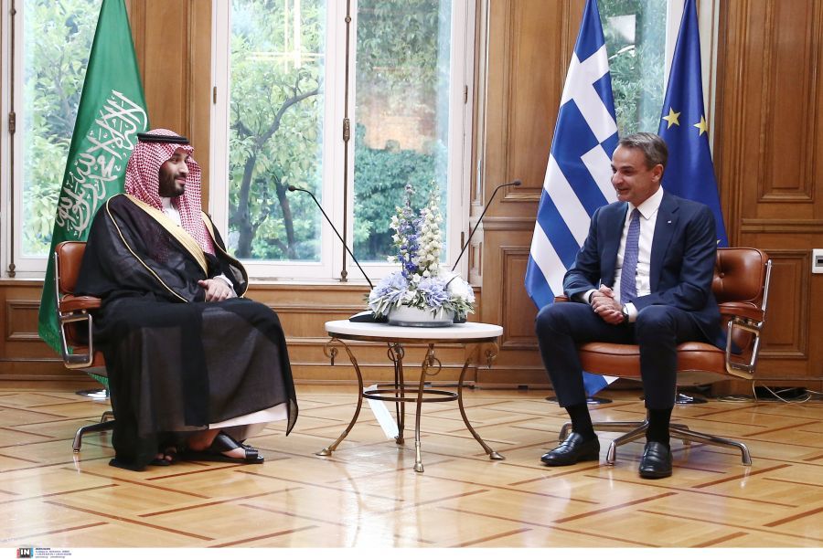 Bin Salman Μητσοτάκης