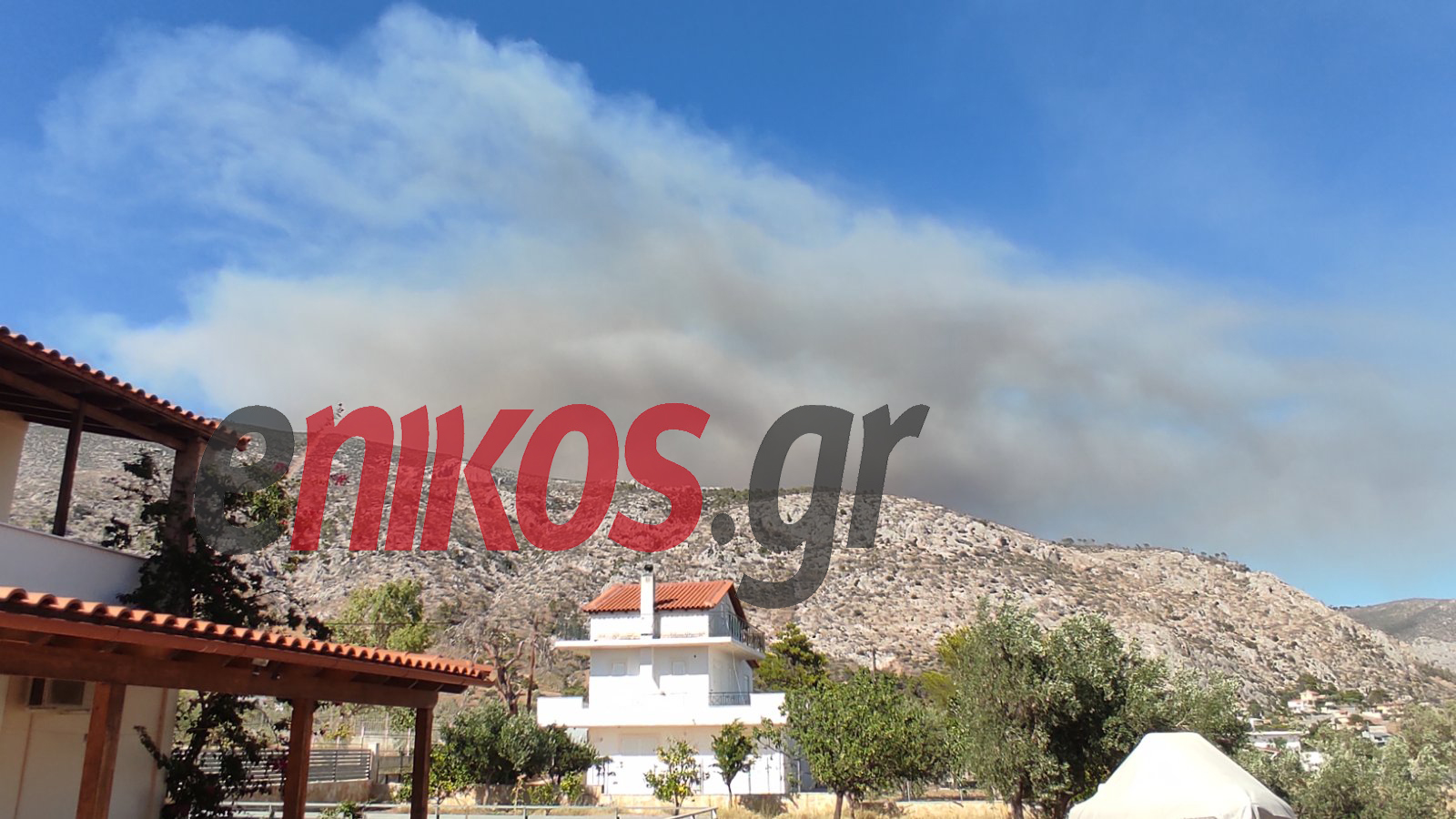 φωτιά Μέγαρα