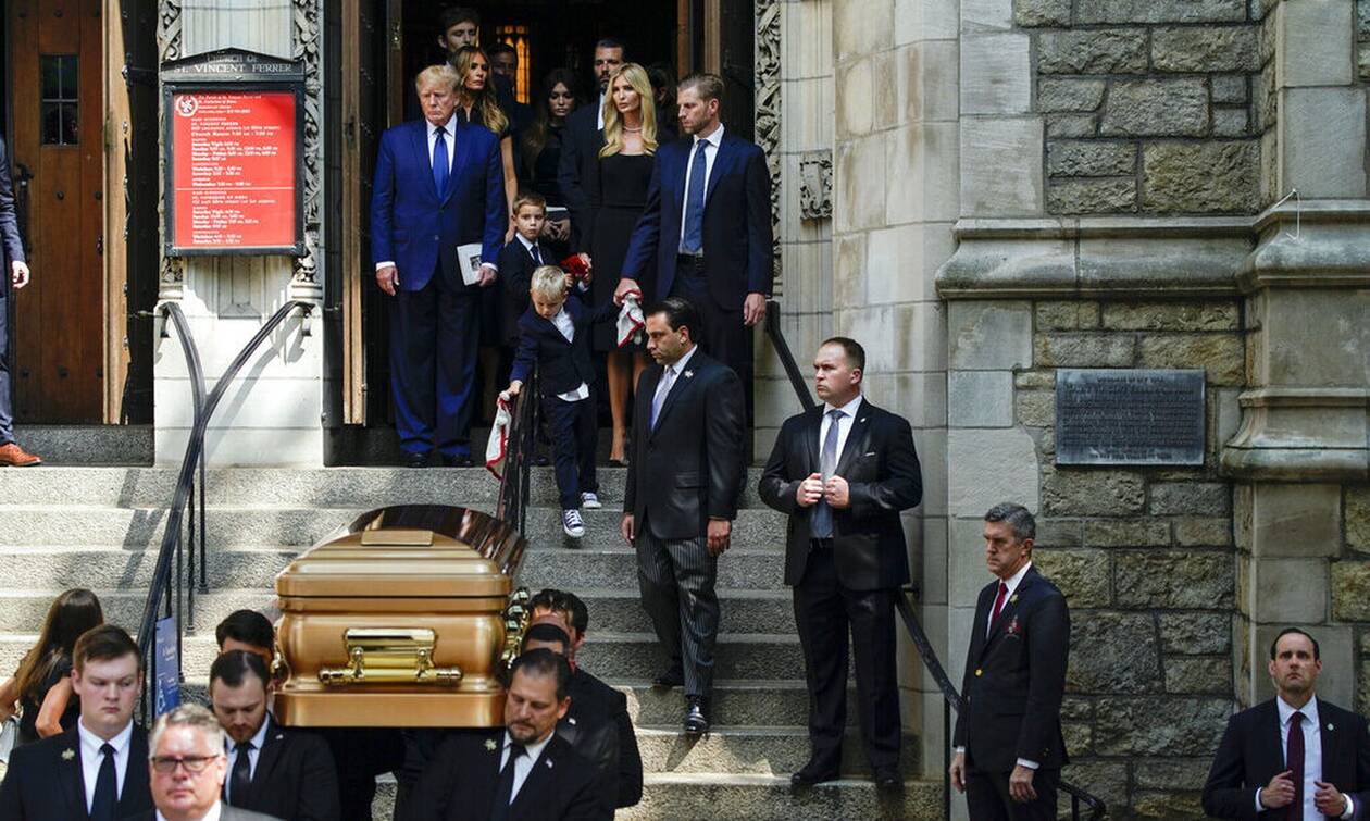 ΗΠΑ: Τελέστηκε η κηδεία της Ιβάνα Τραμπ στη Νέα Υόρκη – ΒΙΝΤΕΟ
