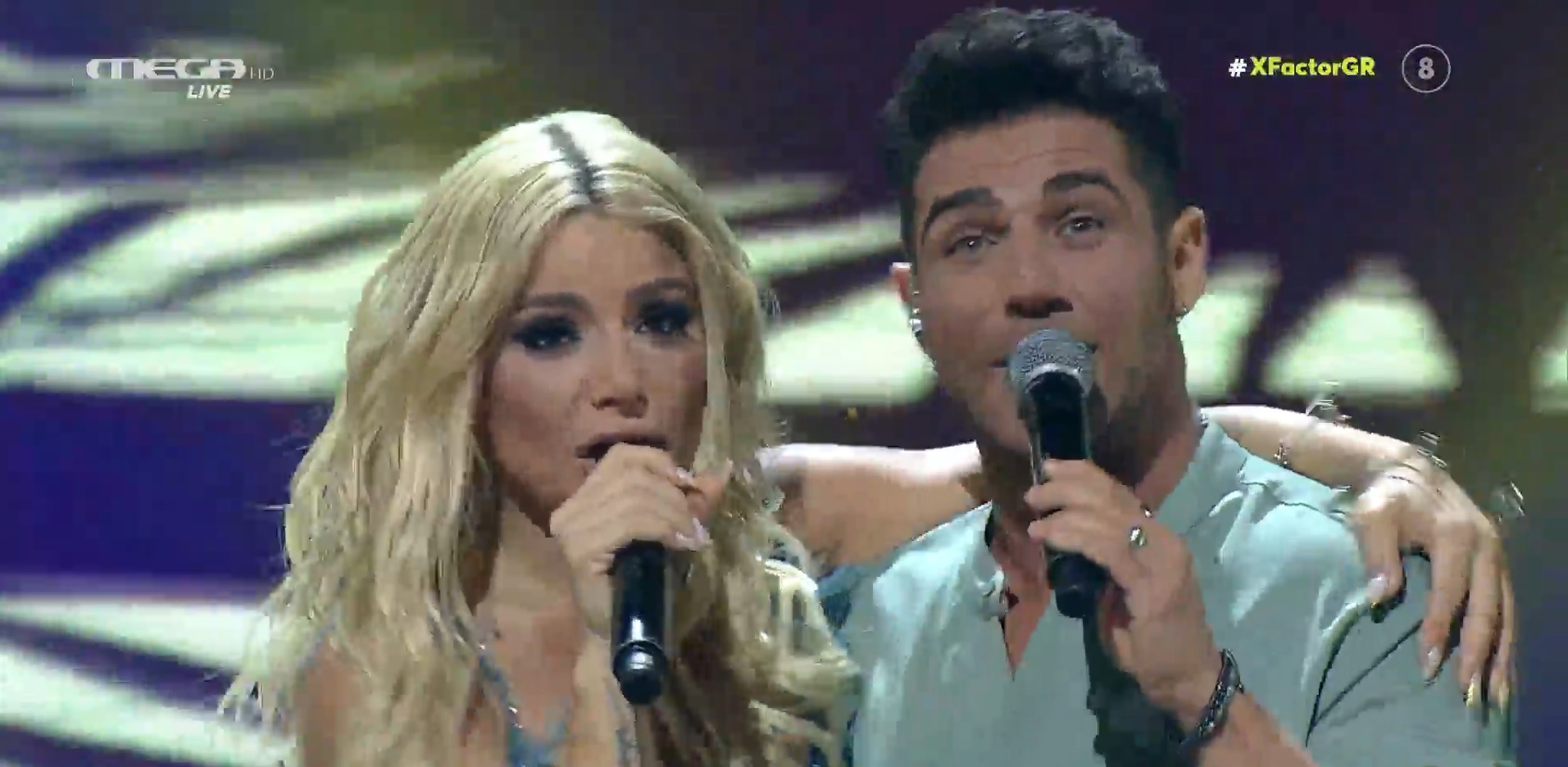 Josephine και Πέτρος Ιακωβίδης έβαλαν «φωτιά» στην σκηνή του X-Factor