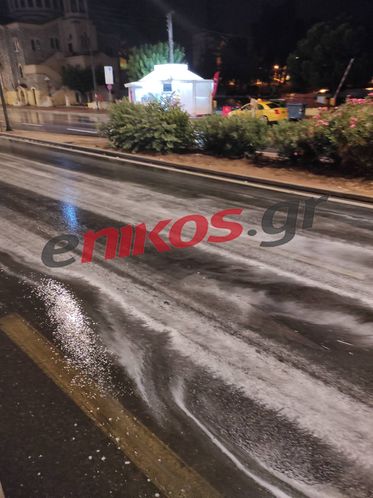 Μεσογείων- λωρίδες κυκλοφορίας