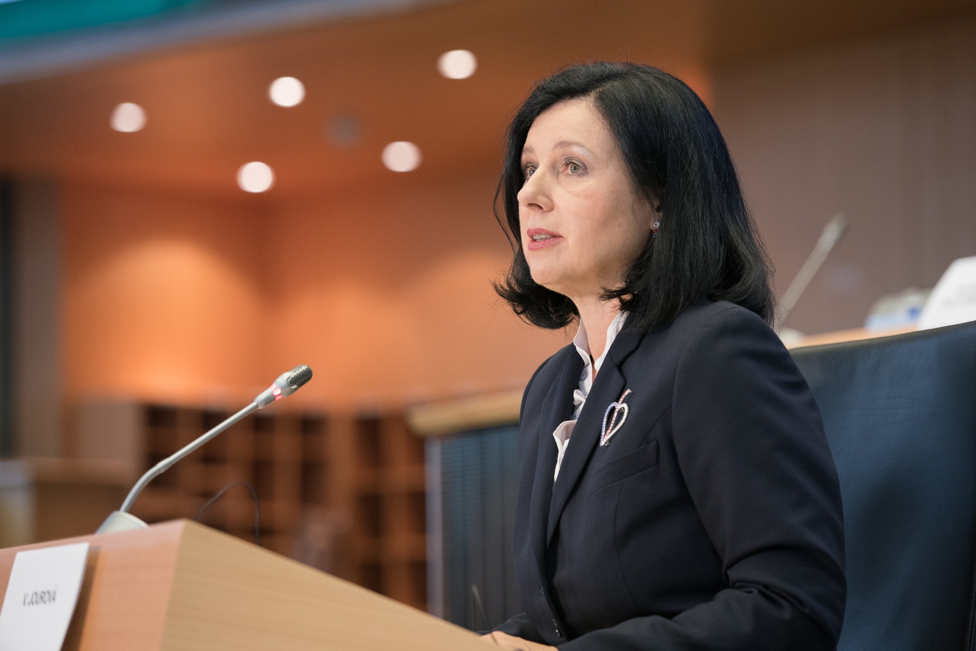 Βιέρα Γιούροβα - αντιπρόεδρος Κομισιόν