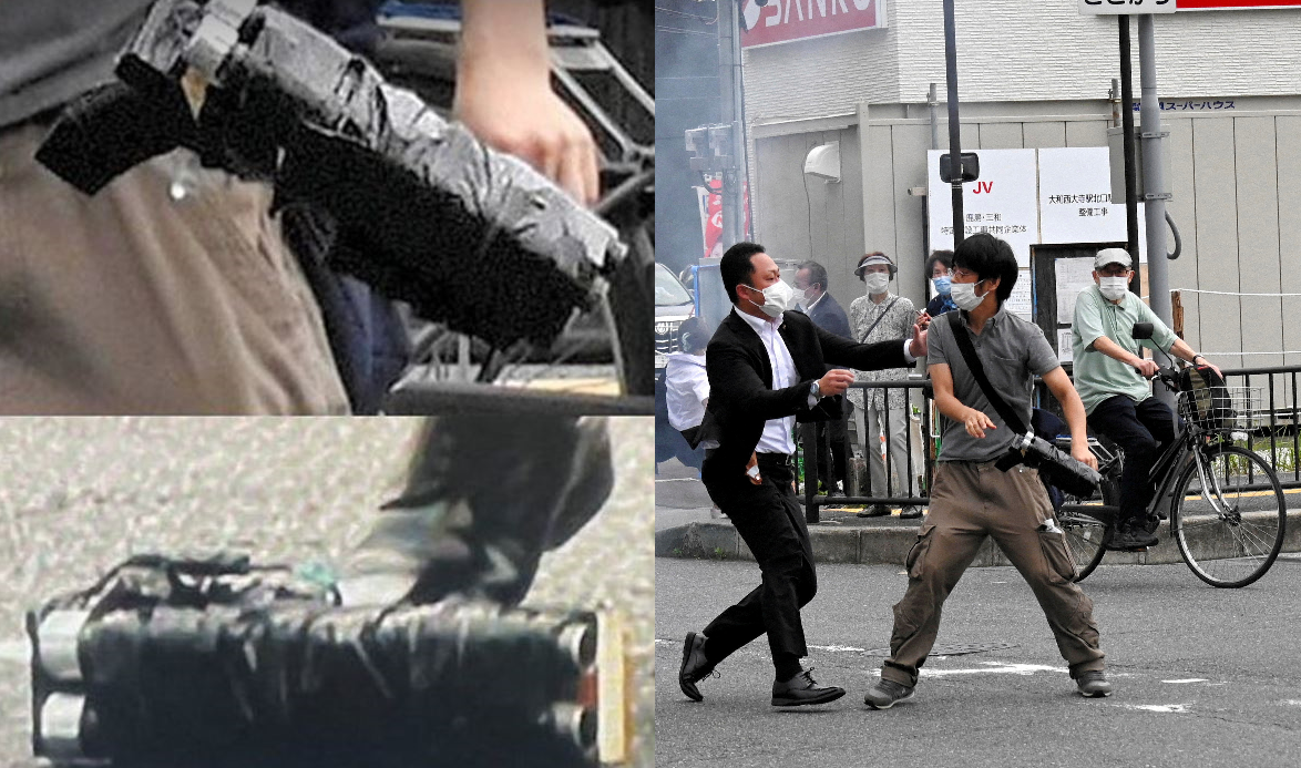 Ιαπωνία: Ο δολοφόνος του ‘Αμπε συναρμολόγησε το φονικό όπλο με εξαρτήματα που είχε αγοράσει στο διαδίκτυο