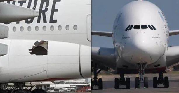 αεροπλάνο - τρύπα