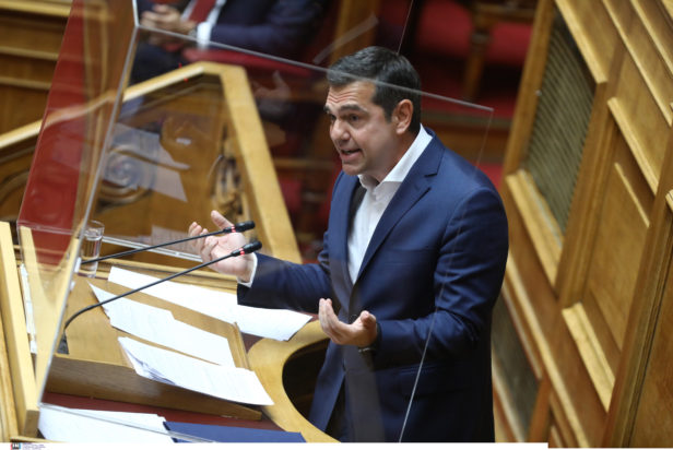 Αλέξης Τσίπρας στη Βουλή