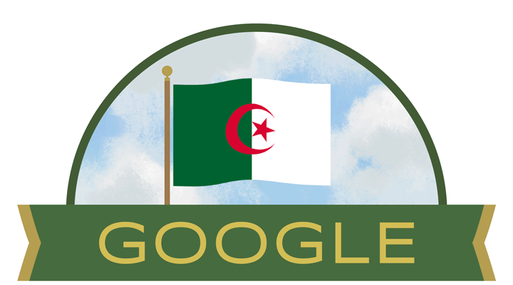 Google Doodle Ημέρα Ανεξαρτησίας της Αλγερίας