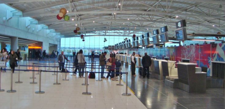 Αίθουσα αναμονής αεροδρομίου Λάρνακας