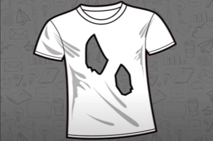 Οπτική ψευδαίσθηση: Μόνο το 17% μπορεί να μαντέψει σωστά πόσες τρύπες έχει αυτό το μπλουζάκι