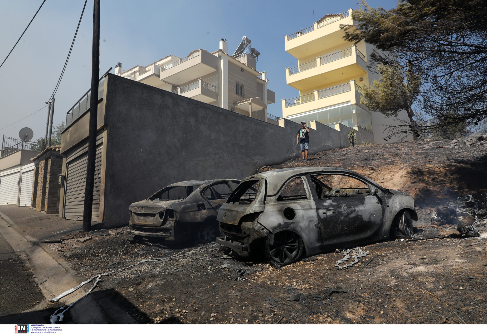 Φωτιά στην Πεντέλη