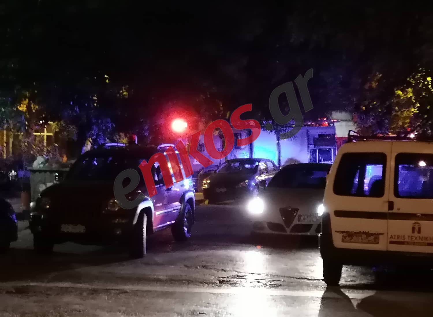 Φωτιά Άνω Πατήσια