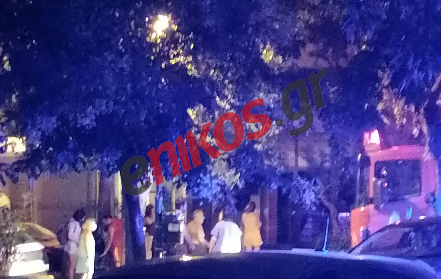 Φωτιά Άνω Πατήσια